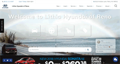 Desktop Screenshot of lithiahyundaireno.com